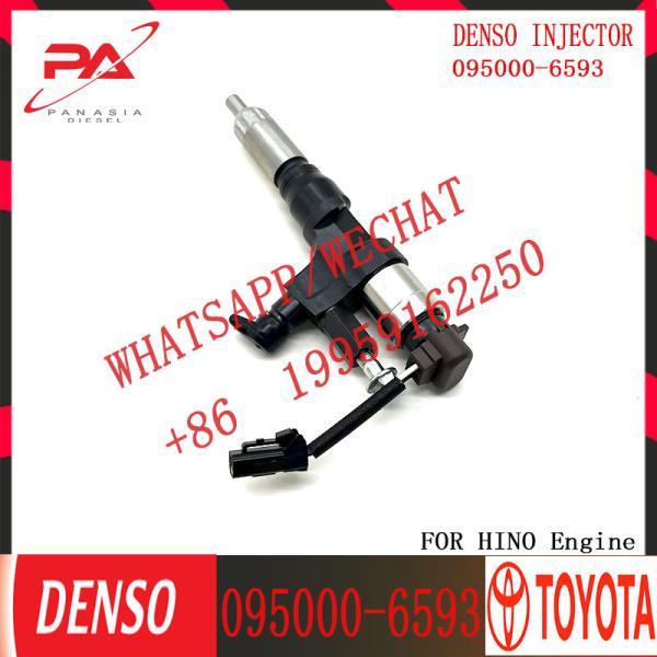 High Quality Diesel Common Rail Fuel Injector 095000-6593 For HINO J08E