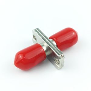 FTTH Rectangular Simplex ST Coupler with UPC Optic Fiber Adapter Widely Used ST