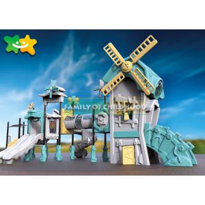 High Speed Plastic Playground Slide Smooth Surface Multifunctional UV Resistance