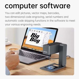 Laser engraving machine - Compact and portable automatic focusing DIY engraving