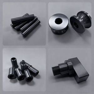 Black High Thermal Shock Resistance Customizable Silicon Nitride Ceramic for Non