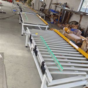 Robot Collaborate Drum Conveyor Assembly Line For Lights-Out Manufacturing