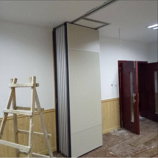 Retractable System Soundproof Sliding Partition Walls / Operable Wall Systems For Classroom