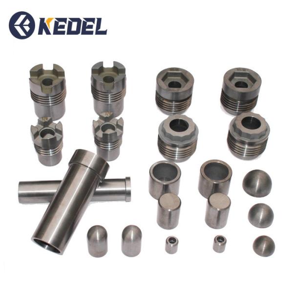 Quality High Strength Anti Abrasion Cemented Carbide Threaded Nozzle with ISO9001:2005 Certification for Mud Spray Applications for sale