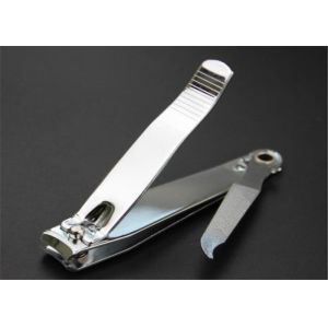 Stainless Steel Promotional Nail Clippers With Diepressed Or Printed Custom
