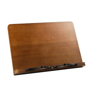 Adjustable Book Holder Tray and Page Paper Clips-Cookbook Reading Portable