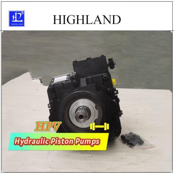 Quality Black High Pressure Hydraulic Piston Pumps Combine Variable Displacement Pumps for sale