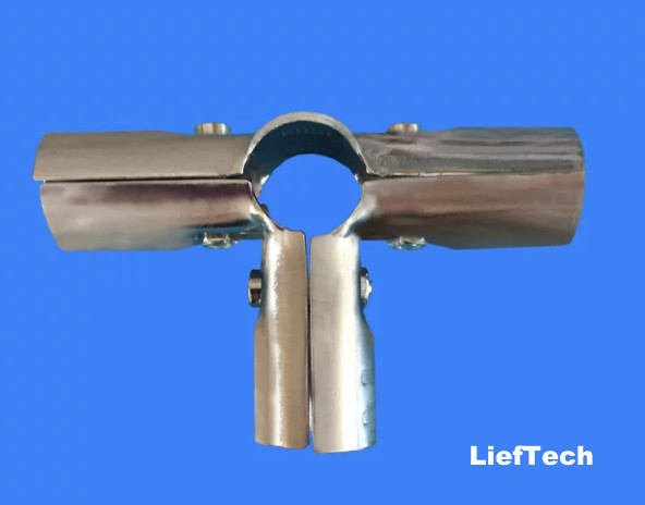 Quality T Shape Vertical Chrome Tubing And Fittings Joint Connector for sale