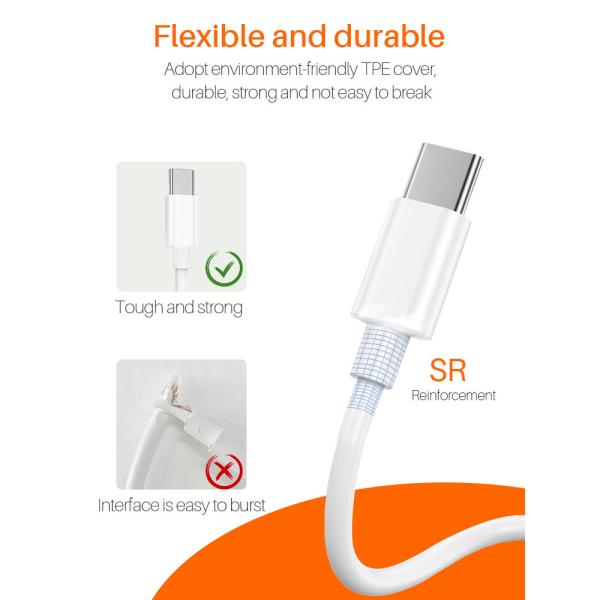 PVC Apple Type C To Lightning Cable 36g Apple MFI Certified Lightning Cable