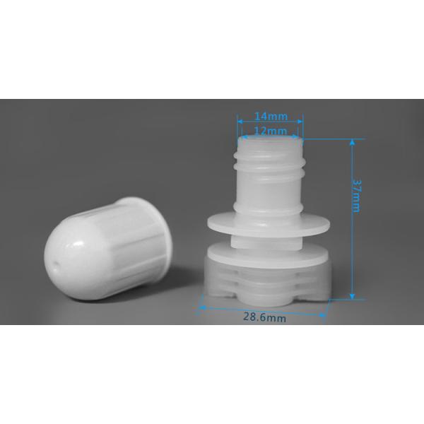Leak - proof Plastic Liquor Pour Spouts For Detergent Laundry Liquid Doypack