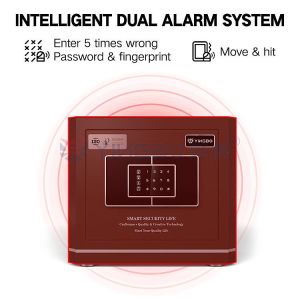 Height 350mm Customized Home Residential Safe Box With Patented Double T Bolts