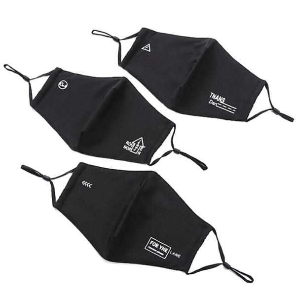 Digital Printing Cotton Face Masks sweat absorbent for Daily Occasion