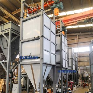 1 - 3T Lifting Capacity Bag Dump Station With Dust Collector For Powders