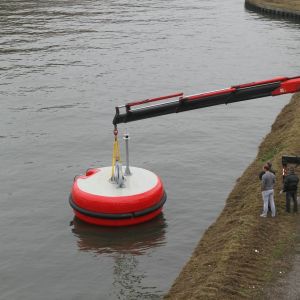 EU ABS Marine Cylindrical Buoy for Cargo Ship Polyurethane Buoy