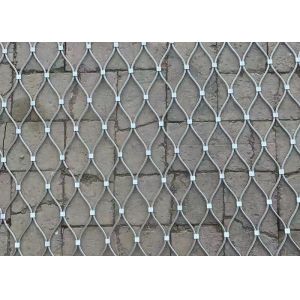 1.2mm-6.0mm Wire Rope Mesh Size 1m X 30m Or Customized