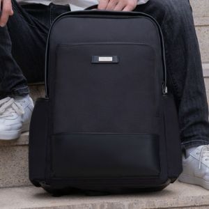 China Eco Recycled RPET Laptop Backpacks Bag 15.6 Inch For School College on sale