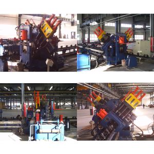 Jinan FAST CNC High-Speed Drilling And Marking Process Line For Angles Model