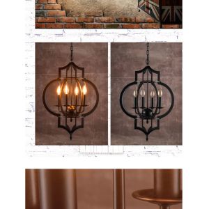 Modern Nordic Creative Iron E14 LED Lighting Chandelier E14 American Chandelier