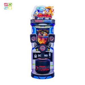 Tree Type Punching Pads Boxing Game Machine Coin Operated Arcade With 42" Screen