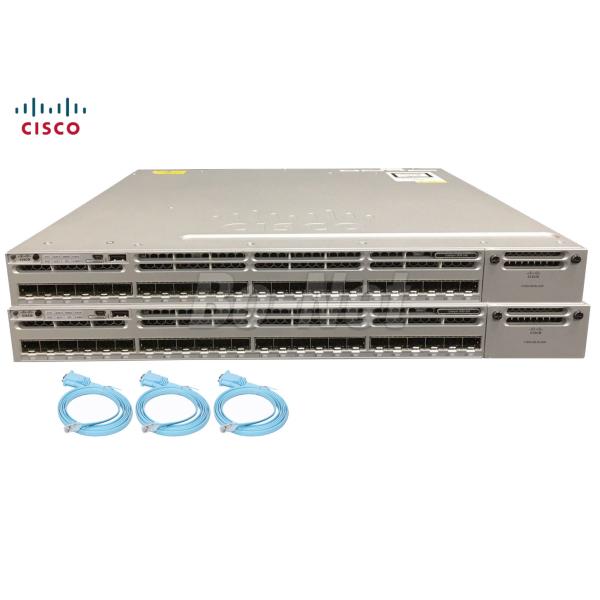 GE SFP IP Base Network Cisco 24 Port Gigabit Switch Managed WS-C3850-24S-S
