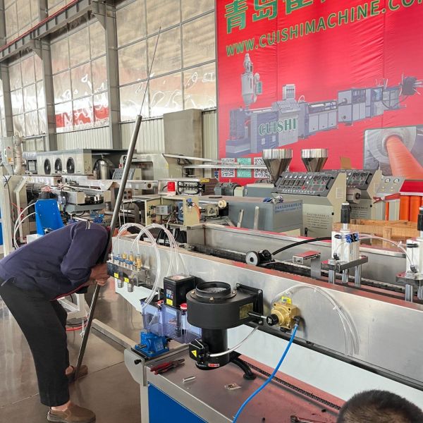 Full Automatic SWC Corrugated Pipe Making Machine for Cable Protection Tubes