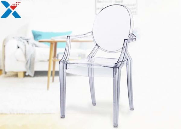 Modern Acrylic Desk Organizer / Acrylic Hanging Chair Clear PC Furniture