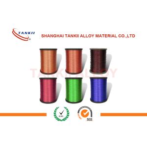 Eureka Nicr Alloy Wire 0.018mm Insulation Enamelled Wire Modified Polyester