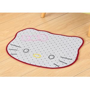 polyester Wholesale factory home design anti -slip hello kitty area rugs
