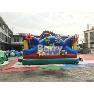 Tarpaulin Inflatable Bouncy Castle Children Flower Vegetable Inflatable Funcity