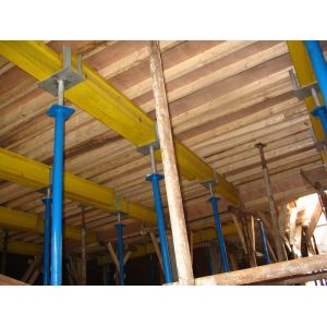 Safe and reliable.  Adjustable scaffolding prop. Stability is good.