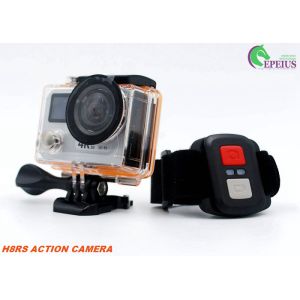 4K Ultra HD Helmet Sports 360 Recording Camera Dual Screen With Remote Control