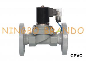 Wholesale Acid Alkali Chemical Resistant CPVC Solenoid Valve Anti Corrosion 24V 220V from china suppliers