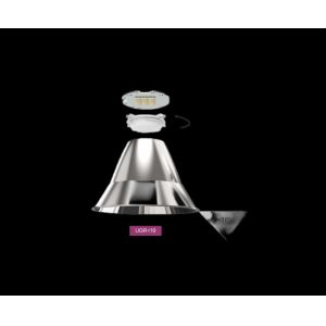 Low Glare LED Downlight Reflector Uniform Spot UGR38°