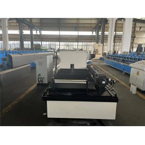 Module Frame Solar Roll Forming Machine With Punching 35mm 30KW
