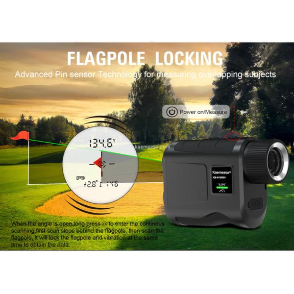 kaemeasu 600m Optical Telescope Golf Rnagefinder USB Charging Distance Meter 95% Transmittance H600H