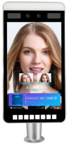Fever Sensor 8" IPS LCD Screen 10W Face Recognition Temperature Measurement
