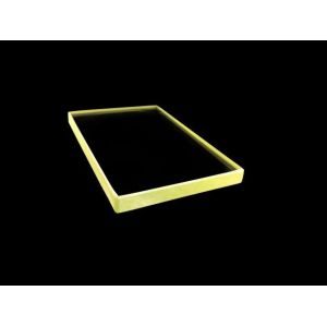 Quartz Glass Plate Wafer Plane Window Polished For High Modulus Of Rigidity