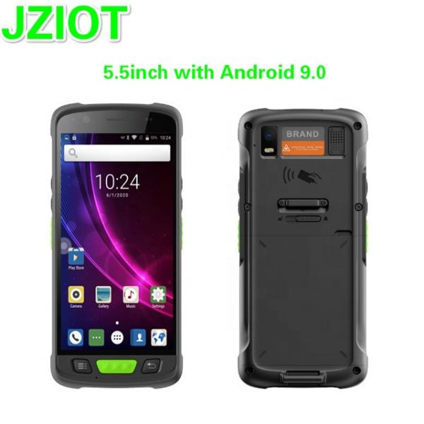 Support A-GPS 5.5 Inch Touch All in one PDA Industrial handheld pda 1D 2D barcode scanner