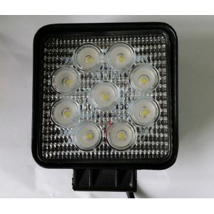 27W square LED Vehicle working light , driving lamp OFF ROAD ,auto lamps,LED