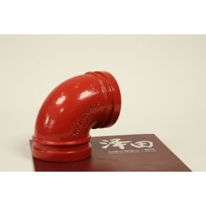 Wholesale 90° Grooved End Pipe Fittings DN60-426 3mm Wall Thickness from china suppliers