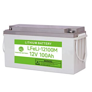 Rechargeable Polymer 12 Volt Lithium Ion Solar Battery 100AH