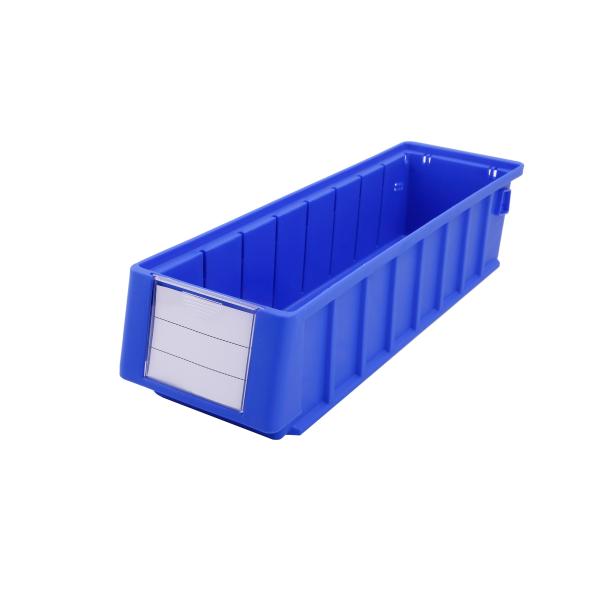 Warehouse Workshop Plastic Shelf with Optional Divider Customized Color PP Stacking