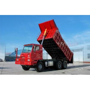 HOWO 70tons Off road Mining Dump Truck Tipper 6 by 4 driving model 371hp with