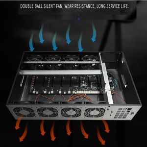 LGA1155 Intel® B75 8GPU Ethereum Crypto Mining PC Included G2030 Dual Core Cpu