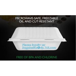 straw pulp lunch box,eco-friendly PLA tableware,dinnerware set,healthy tableware