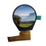 mini lcd display module 1.3 inch round lcd display module with II2C touch screen