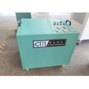 Oil Free Lubrication Compressor Refrigerant Recovery Station with 15kg/H Vapor