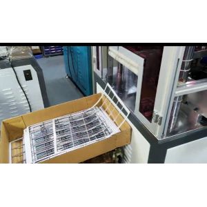 Full Automatic Plastic Card Playing Card 5x5 Punching Auto Card Die Cutter YLP