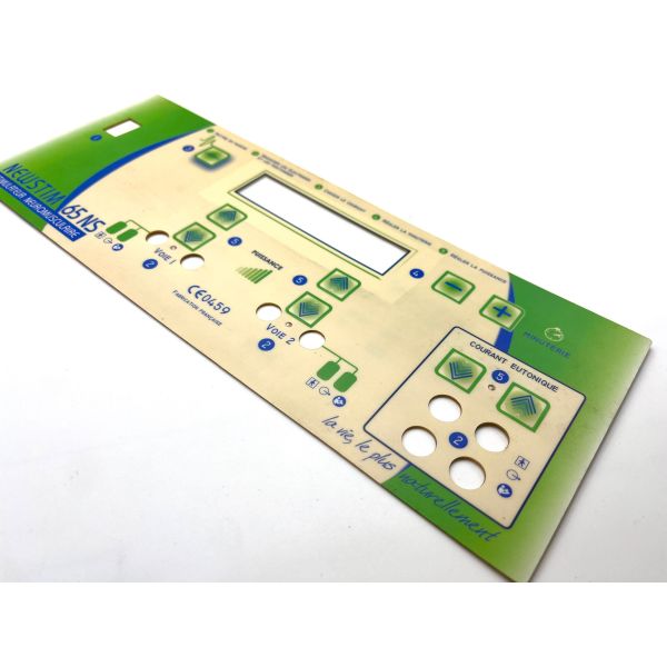 Quality Tactile Feedback Backlit Membrane Switch With Silver Conductive Circuit for sale