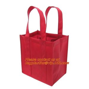 custom non woven fabric carry bag, recyclable non woven bag, non woven bag